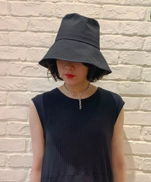 Ray BEAMS（レイビームス）の「La Maison de Lyllis / PAPER ハット（ハット・レディース・ホワイト/ブラック・ONE SIZE）」の2枚目の写真