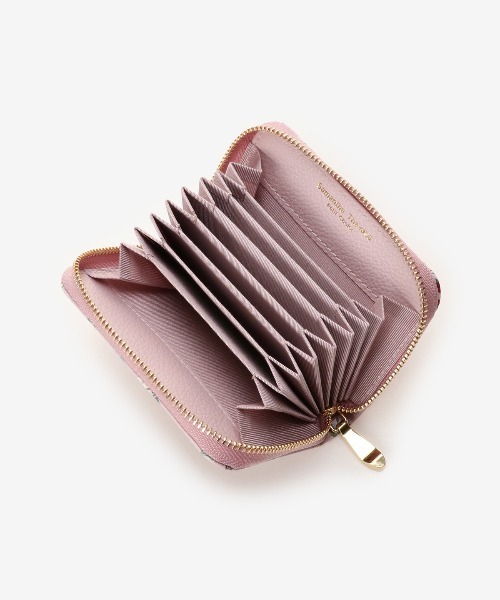 Samantha Thavasa Petit Choice（サマンサタバサ　プチチョイス）の「フラワーブーケデザインジャバラポケットカードケース（名刺入れ・レディース・ブラック/ピンク・FREE）」の14枚目の写真