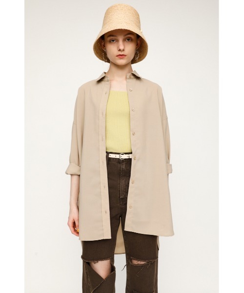 SLY(スライ)の「LOOSE OVER WASHER SH ルーズ オーバー シャツ(シャツ/ブラウス・レディース・グリーン/ベージュ/ブラック/アイボリー・FREE)」の15枚目の写真