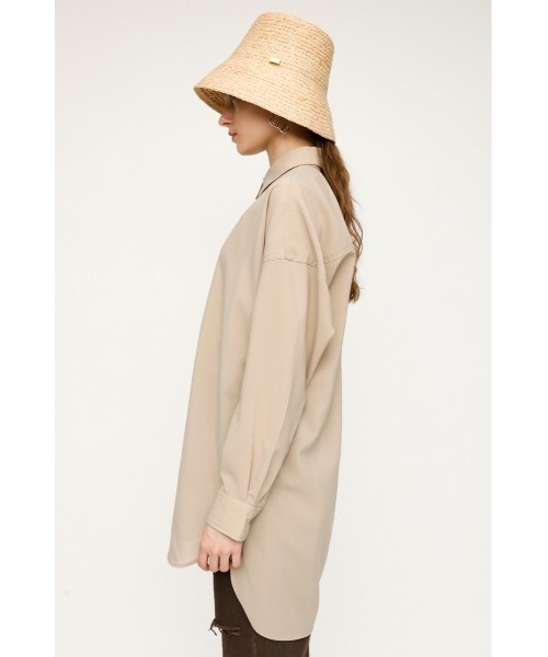 SLY(スライ)の「LOOSE OVER WASHER SH ルーズ オーバー シャツ(シャツ/ブラウス・レディース・グリーン/ベージュ/ブラック/アイボリー・FREE)」の18枚目の写真