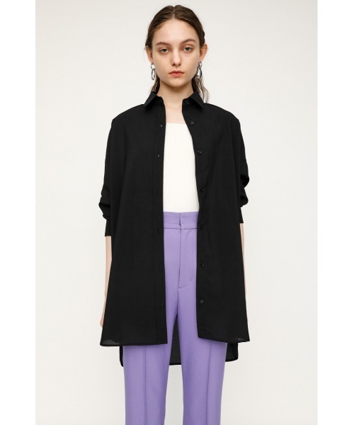 SLY(スライ)の「LOOSE OVER WASHER SH ルーズ オーバー シャツ(シャツ/ブラウス・レディース・グリーン/ベージュ/ブラック/アイボリー・FREE)」の10枚目の写真