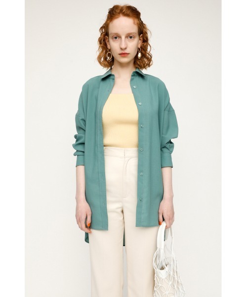 SLY(スライ)の「LOOSE OVER WASHER SH ルーズ オーバー シャツ(シャツ/ブラウス・レディース・グリーン/ベージュ/ブラック/アイボリー・FREE)」の20枚目の写真