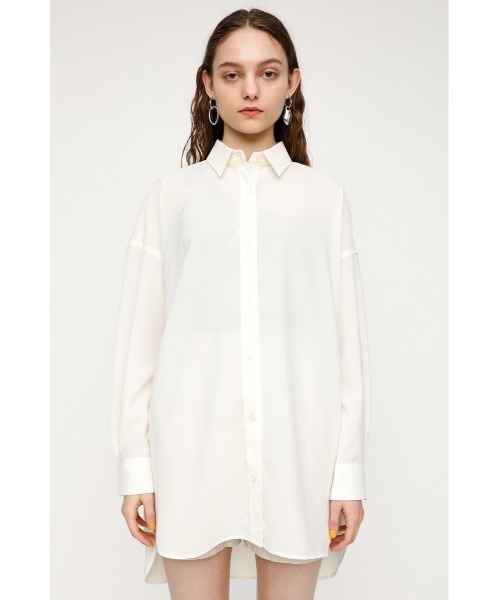 SLY(スライ)の「LOOSE OVER WASHER SH ルーズ オーバー シャツ(シャツ/ブラウス・レディース・グリーン/ベージュ/ブラック/アイボリー・FREE)」の7枚目の写真