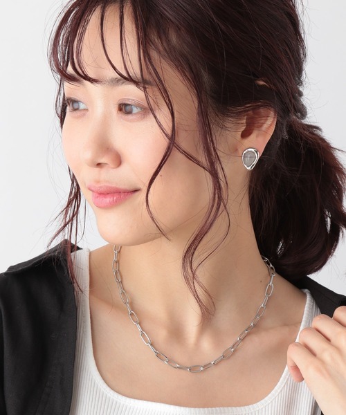 GLOBAL WORK（グローバルワーク）の「3連コインネックレス/947864（ネックレス・レディース・ライトグレー/ゴールド・FREE）」の5枚目の写真