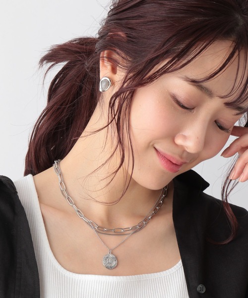 GLOBAL WORK（グローバルワーク）の「3連コインネックレス/947864（ネックレス・レディース・ライトグレー/ゴールド・FREE）」の18枚目の写真