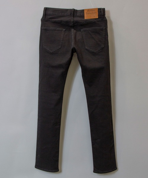 GALLIS ADDICTION(ガリスアディクション)の「GA SLIM STRAIGHT JEANS(デニムパンツ・メンズ・ブラック/インディゴブルー・S/M/L)」の9枚目の写真