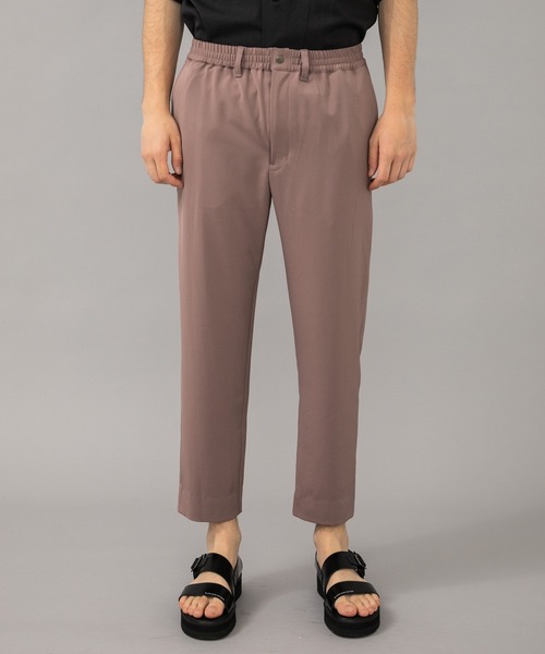 Iroquois（イロコイ）の「STUDIOUS別注 TAPERED PT（スラックス・メンズ・ストライプ/レンガ/ブラック・1/2）」の21枚目の写真