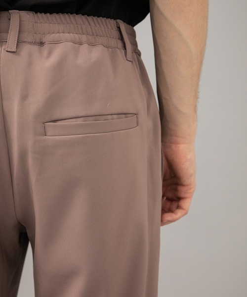 Iroquois（イロコイ）の「STUDIOUS別注 TAPERED PT（スラックス・メンズ・ストライプ/レンガ/ブラック・1/2）」の9枚目の写真