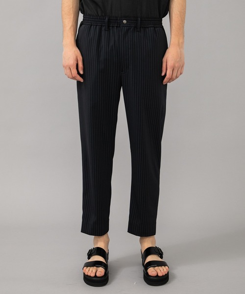 Iroquois（イロコイ）の「STUDIOUS別注 TAPERED PT（スラックス・メンズ・ストライプ/レンガ/ブラック・1/2）」の22枚目の写真