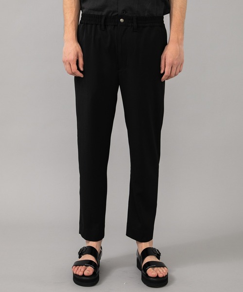 Iroquois（イロコイ）の「STUDIOUS別注 TAPERED PT（スラックス・メンズ・ストライプ/レンガ/ブラック・1/2）」の20枚目の写真