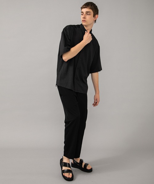 Iroquois（イロコイ）の「STUDIOUS別注 TAPERED PT（スラックス・メンズ・ストライプ/レンガ/ブラック・1/2）」の14枚目の写真