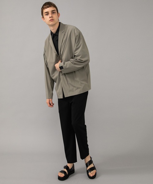 Iroquois（イロコイ）の「STUDIOUS別注 TAPERED PT（スラックス・メンズ・ストライプ/レンガ/ブラック・1/2）」の15枚目の写真