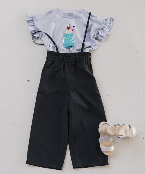 GLOBAL WORK（グローバルワーク）の「【キッズ】ゴムクロスサンダル/942220（サンダル・キッズ・ベージュ/ブラック/ライトグレー・19cm/17cm/16cm/21cm/20cm/18cm）」の7枚目の写真