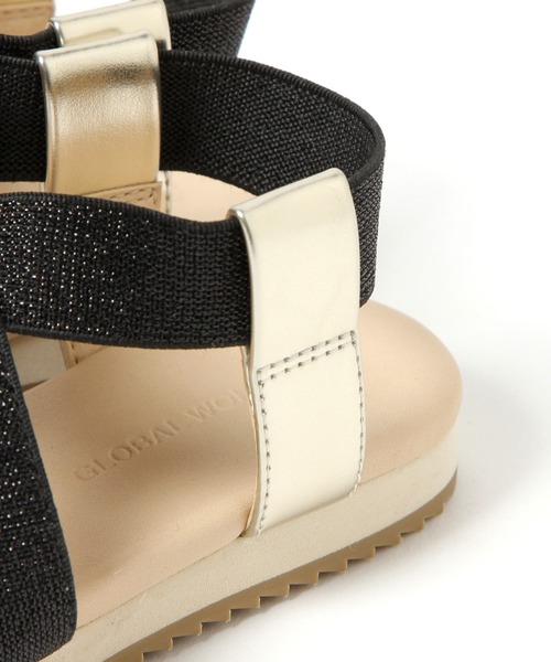 やさしいサンダース セール】【キッズ】ゴムクロスサンダル/942220（サンダル