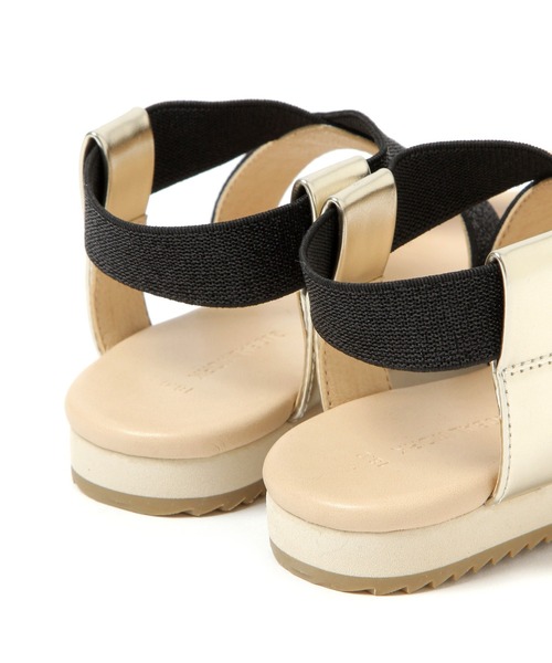 セール】【キッズ】ゴムクロスサンダル/942220（サンダル