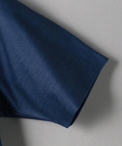 BEAUTY&YOUTH UNITED ARROWS（ビューティーアンドユースユナイテッドアローズ）の「BY FAKE レイヤード ツイル Tシャツ（Tシャツ/カットソー・メンズ・ライトグレー/ネイビー/ブラック・SMALL/MEDIUM/LARGE/X-LARGE）」の15枚目の写真