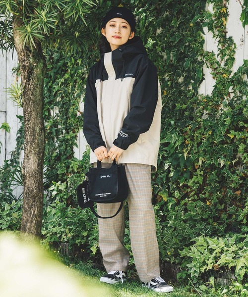 MILKFED.（ミルクフェド）の「LOGO BASIC KNIT CAP（ニットキャップ/ビーニー・レディース・ライトパープル/レッド/ベージュ/ブラック/グレー・ONE SIZE）」の6枚目の写真