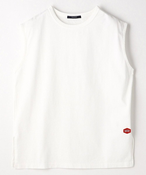 Grand PARK（グランドパーク）の「スリットノースリTシャツ（Tシャツ/カットソー・レディース・ホワイト・FREE）」の11枚目の写真