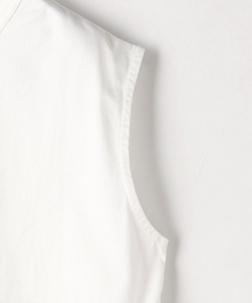 Grand PARK（グランドパーク）の「スリットノースリTシャツ（Tシャツ/カットソー・レディース・ホワイト・FREE）」の22枚目の写真