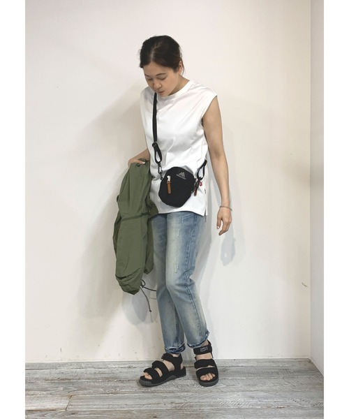 Grand PARK（グランドパーク）の「スリットノースリTシャツ（Tシャツ/カットソー・レディース・ホワイト・FREE）」の15枚目の写真