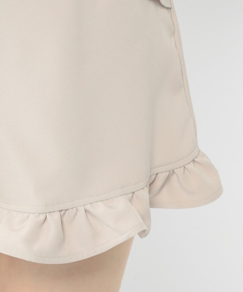 LODISPOTTO（ロディスポット）の「Lacyフリルサスキュロット（その他パンツ・レディース・ピンクベージュ/ブラック・MEDIUM）」の12枚目の写真