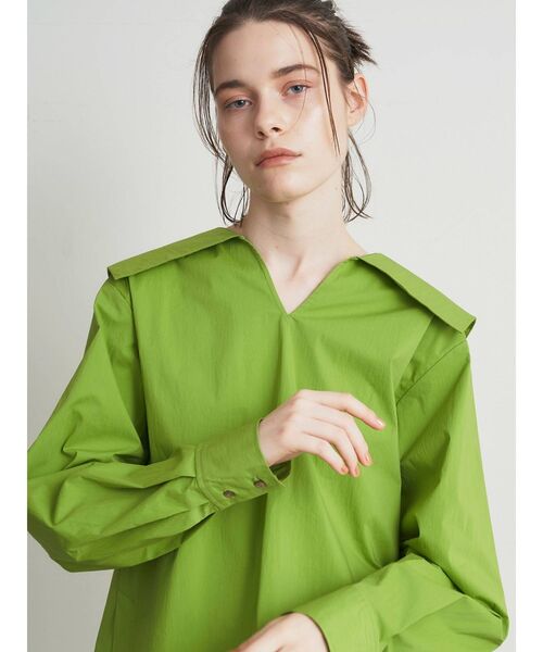 ELENDEEK（エレンディーク）の「セーラーカラーブラウス（シャツ