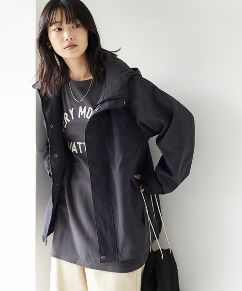 CRAFT STANDARD BOUTIQUE（クラフトスタンダードブティック）の「マウンテンパーカー　＊◇（マウンテンパーカー・レディース・ブラック/ベージュ/ネイビー・M/L）」の2枚目の写真