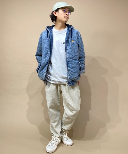 BILLABONG(ビラボン)の「BILLABONG/ビラボン 中綿 デニムジャケット BB012-760(デニムジャケット・メンズ・ブラック/ネイビー・M/L/XL)」の8枚目の写真