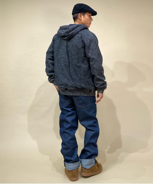 BILLABONG(ビラボン)の「BILLABONG/ビラボン 中綿 デニムジャケット BB012-760(デニムジャケット・メンズ・ブラック/ネイビー・M/L/XL)」の20枚目の写真