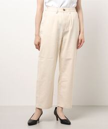 Samansa Mos2 | 綿ツイルストレートパンツ(その他パンツ)
