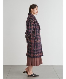 Lily Brown ビッグチェックコート ブラック　ピンク　パープル LILY BROWN（リリーブラウン）の「ビッグチェックコート（その他