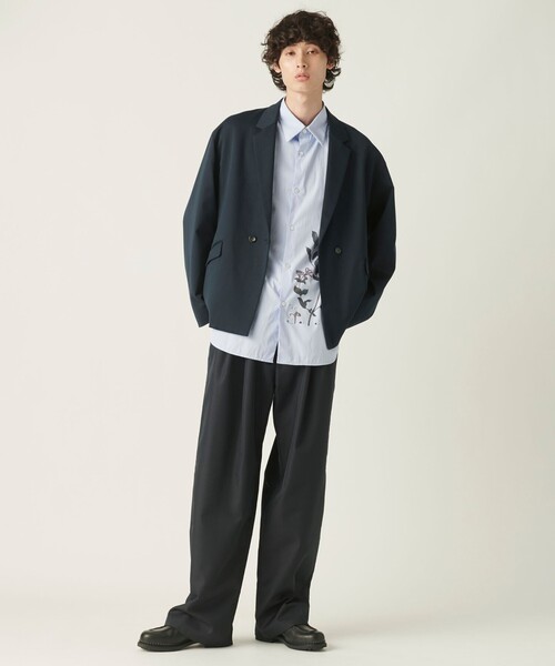 JOSEPH STUDIO（ジョゼフストゥディオ）の「ストレッチベネ　ジャケット（テーラードジャケット・メンズ・ブラック系/ネイビー系・6/8）」の14枚目の写真