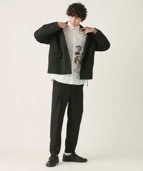 JOSEPH STUDIO（ジョゼフストゥディオ）の「ストレッチベネ　ジャケット（テーラードジャケット・メンズ・ブラック系/ネイビー系・6/8）」の12枚目の写真