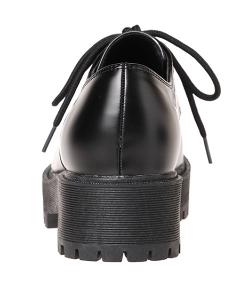 INGNI（イング）の「3ホール厚底レースアップシューズ（その他シューズ・レディース・ブラック/ブラウン・M/L）」の5枚目の写真