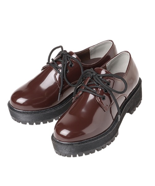 INGNI（イング）の「3ホール厚底レースアップシューズ（その他シューズ・レディース・ブラック/ブラウン・M/L）」の11枚目の写真