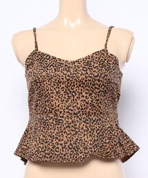 one way | 【oneway Jeans】ウエストリボンペプラムキャミトップス(キャミソール)