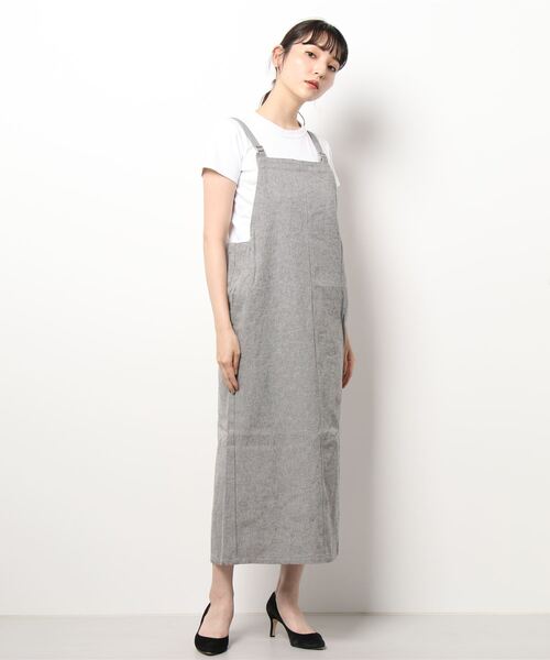 アダムエロぺ サロペットスカート ADAM ET ROPE サロペットロング