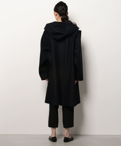 HAVERSACK(ハバーザック)の「HAVERSACK / ヴィンテージメルトンダッフルコート<WOMEN>(その他アウター・レディース・ネイビー・2)」の4枚目の写真