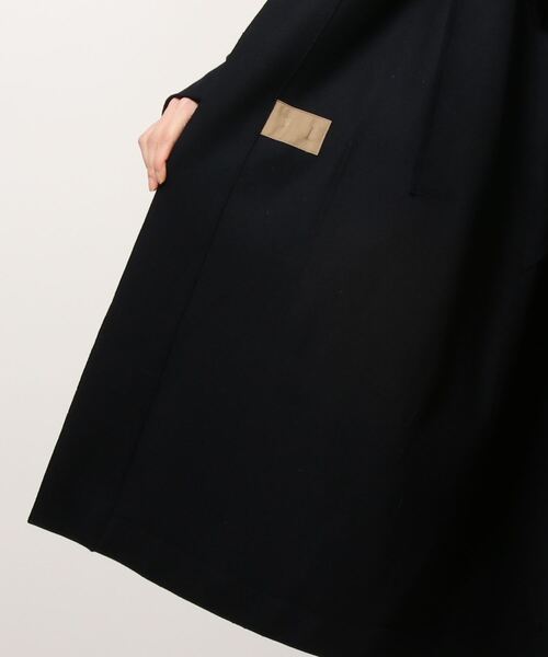 HAVERSACK(ハバーザック)の「HAVERSACK / ヴィンテージメルトンダッフルコート<WOMEN>(その他アウター・レディース・ネイビー・2)」の2枚目の写真