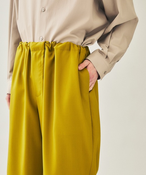 city（シティ）の「GATHER FREEDOM WIDE PANTS（その他パンツ・メンズ・マスタード/ブルー/ブラック/パープル/ブルーグレー・FREE）」の12枚目の写真