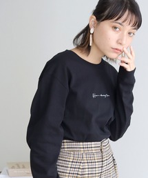 【HERCLOSET】WEB限定カリグラフィーロゴロンT