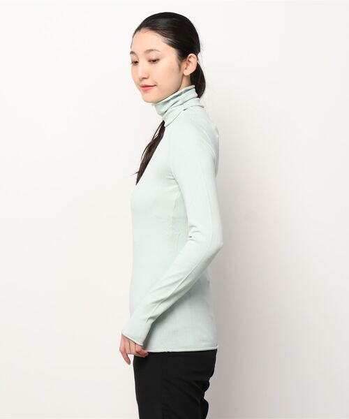 MAX&Co.（マックス アンド コー）の「MAX＆Co. [サガーチェ] ハイネック ストレッチ ニット（ニット/セーター・レディース・レッド/ライトグリーン・SMALL/MEDIUM/LARGE）」の8枚目の写真