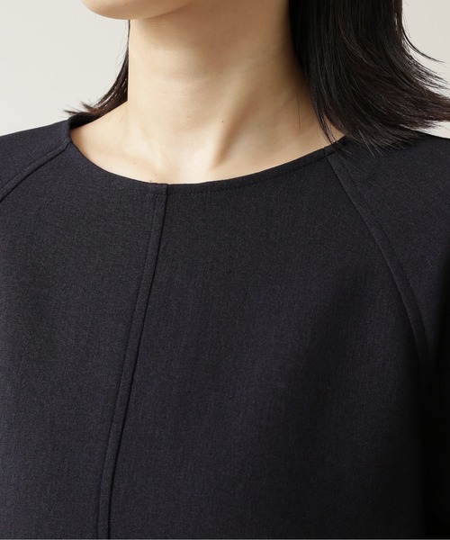 NATURAL BEAUTY BASIC（ナチュラルビューティーベーシック）の「ｐｅｔｉｔ　ｌｕｘｅ　ダブルクロスセットアップブラウス/0171210990（シャツ/ブラウス・レディース・ベージュ/ネイビー/カーキ・MEDIUM/SMALL）」の19枚目の写真