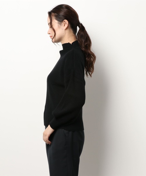 libelle more(リベル モア)の「12Gスフレニット バルーン袖プルオーバー(ニット/セーター・レディース・モカ/ブラック/ラベンダー/マスタード/ベージュ・L/M)」の20枚目の写真
