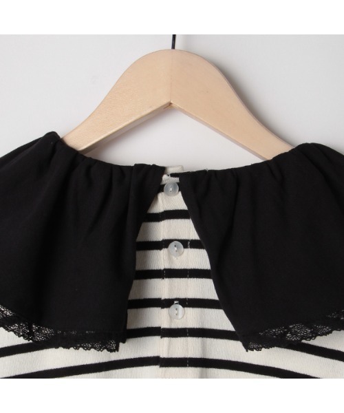 petit main LIEN（プティマインリアン）の「【LIEN】【リンク】レース衿Ｔシャツ（Tシャツ/カットソー・レディース・マルチ/ライトベージュ・FREE）」の16枚目の写真