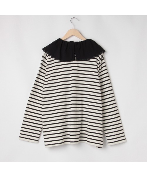 petit main LIEN（プティマインリアン）の「【LIEN】【リンク】レース衿Ｔシャツ（Tシャツ/カットソー・レディース・マルチ/ライトベージュ・FREE）」の18枚目の写真