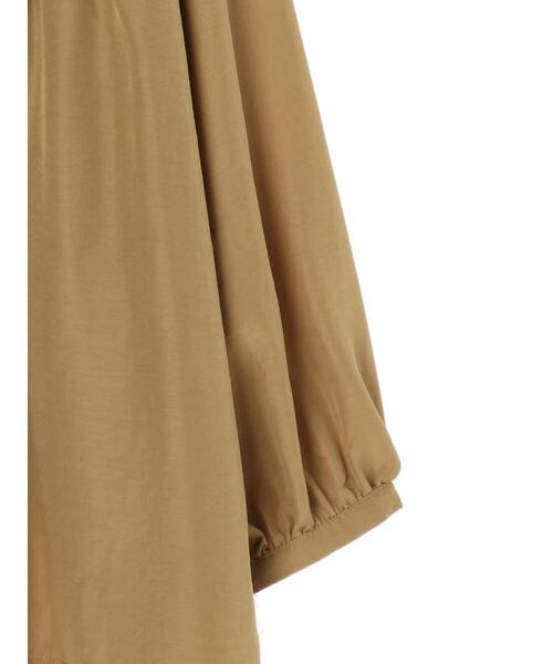 Green Parks(グリーンパークス)の「・SUGAR SPOON ラッフルショルダーチュニック*(Tシャツ/カットソー・レディース・ブラック/グリーン/アイボリー/マスタード・FREE)」の22枚目の写真