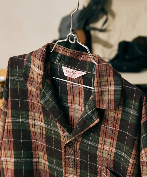 JOURNAL STANDARD relume SELECT（ジャーナルスタンダードレリュームセレクト）の「【DAN RIVER/ダンリバー】別注CHECKパジャマシャツ（シャツ/ブラウス・メンズ・ブルー系その他/ピンク/オレンジ/ベージュ・MEDIUM/LARGE）」の12枚目の写真