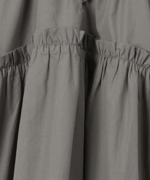 LOWRYS FARM（ローリーズファーム）の「ギャザーボリュームワンピース　254735（ワンピース・キッズ・グレー/イエロー/グリーン・110cm/120cm/130cm）」の15枚目の写真