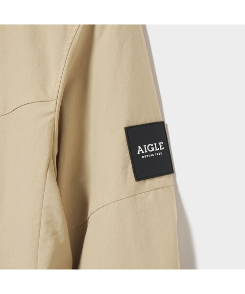 AIGLE（エーグル）の「撥水 リバーシブルスタンドカラー ジャケット（ブルゾン・メンズ・ベージュ/ダークネイビー・LL/S/M/L）」の17枚目の写真